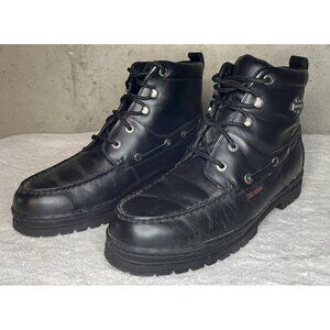 Vintage Harley Davidson Mens Black Motorcycle Riding Boots Size 10.5 #91486